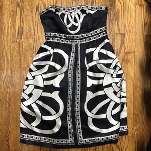 White House Black Market strapless dress